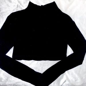 Crop top turtle neck